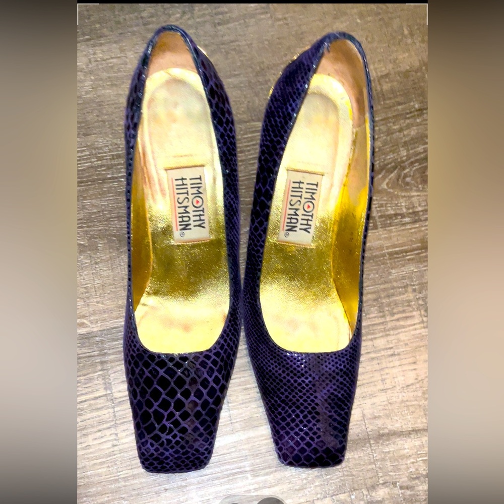 Timothy Hitsman Classy Purple Pump